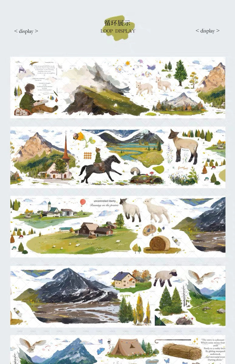 2069 - Farm Story 7x117cm Glossy PET Tape