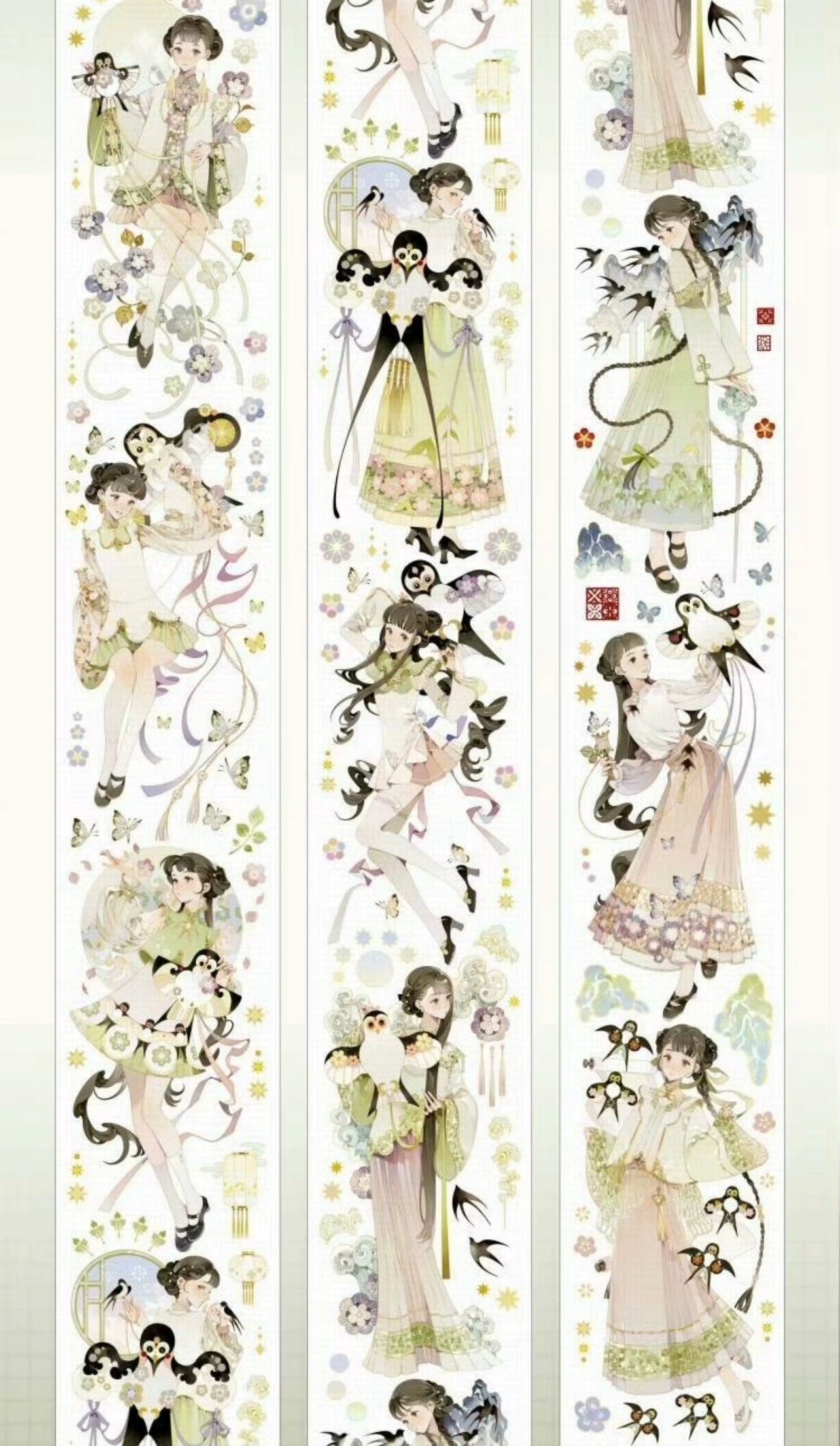 2012 - 6x100cm Shell Luster PET Tape