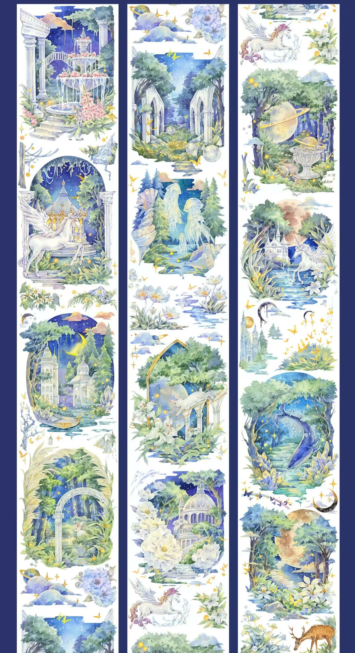 0356-Shine Studio-7.5x125cm Shell Luster PET Tape