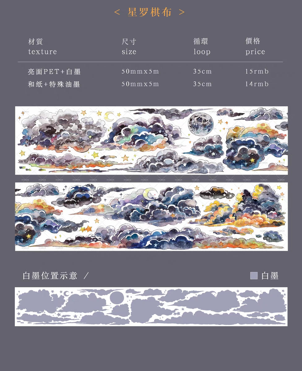 0603-MOODTAPE Studio-5x35cm Glossy PET Tape