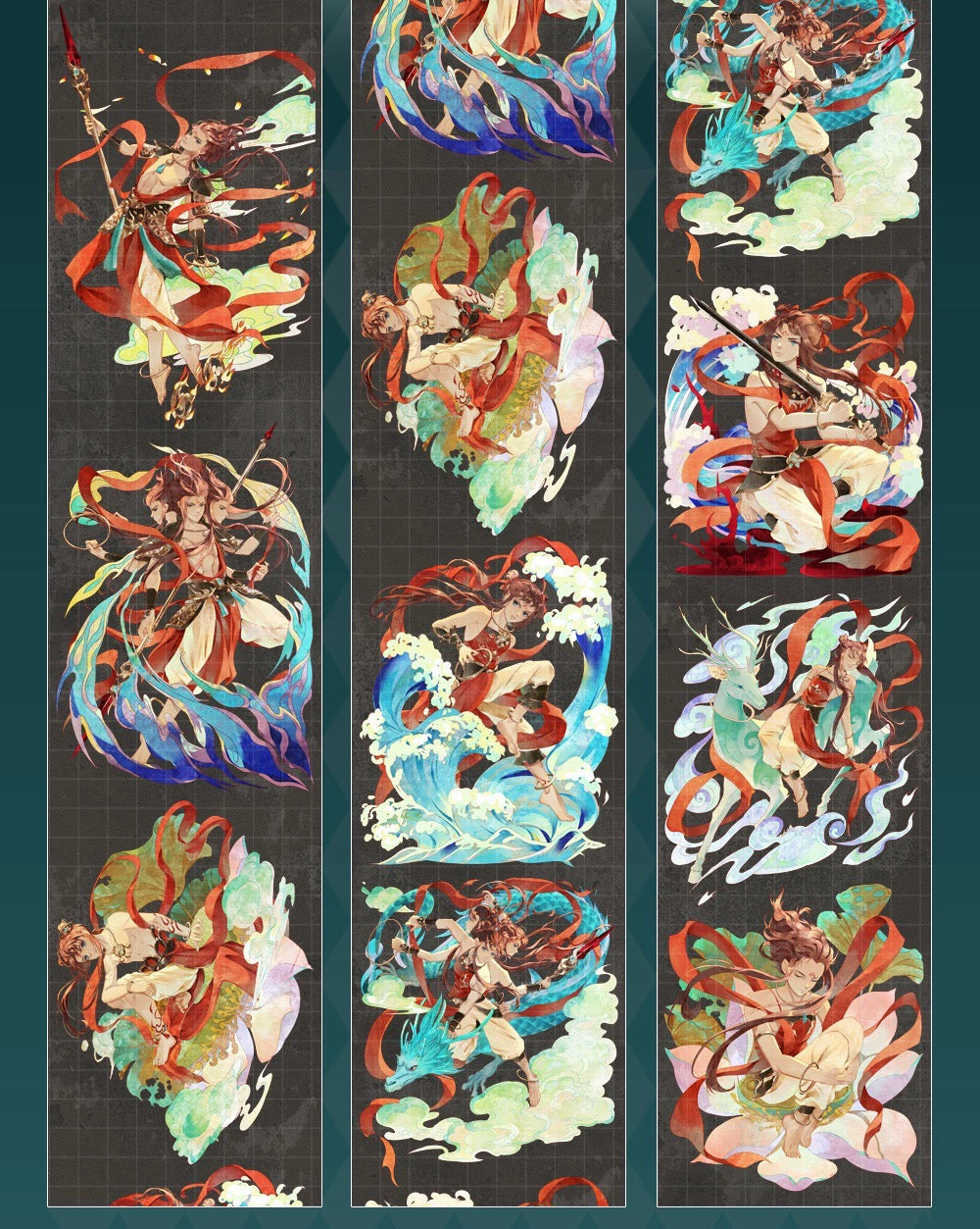 2550-FUGUI LEE Studio-8x80cm Shell Luster PET Tape