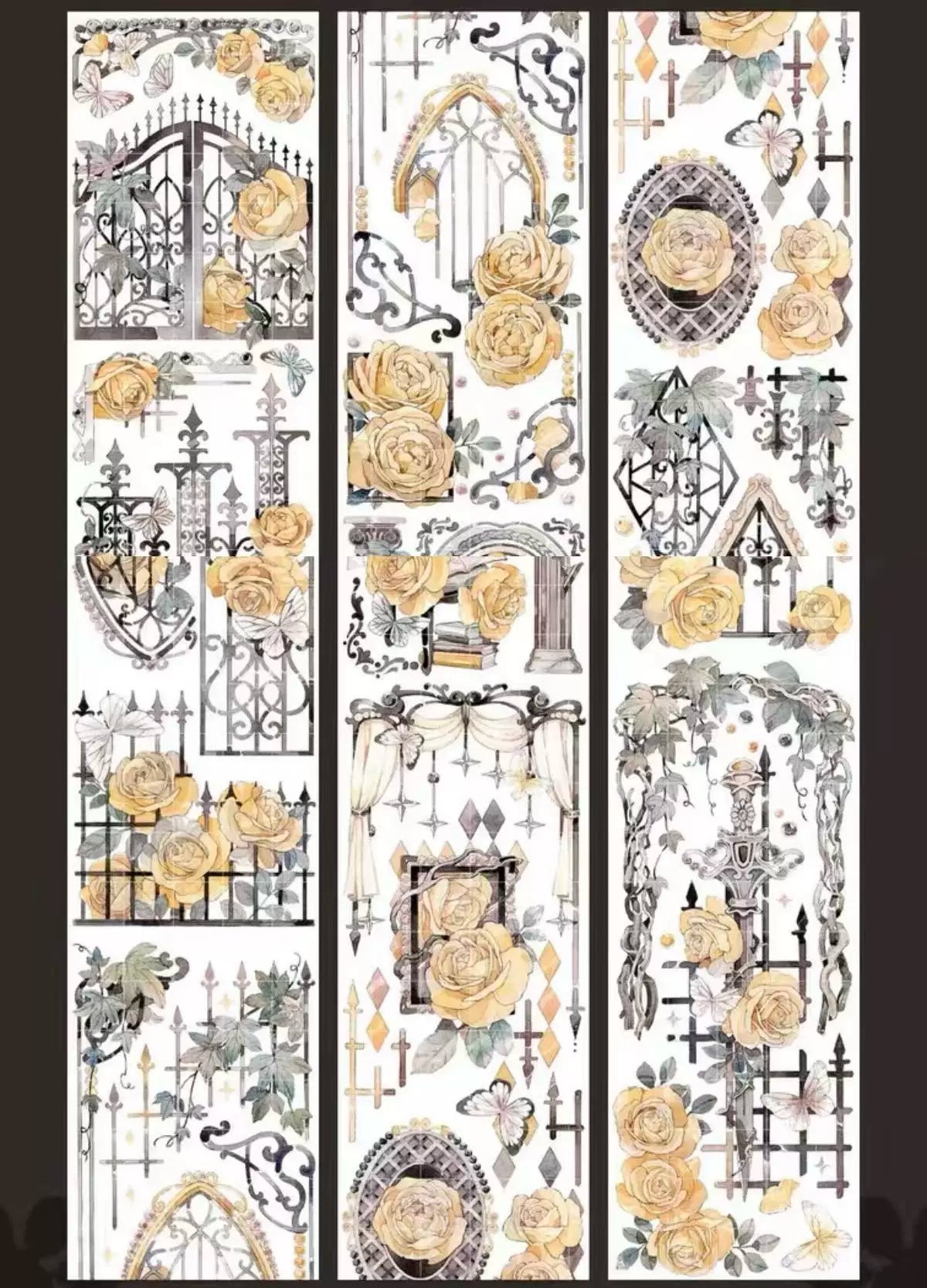 0936 - 6x100cm Shell Luster PET Tape