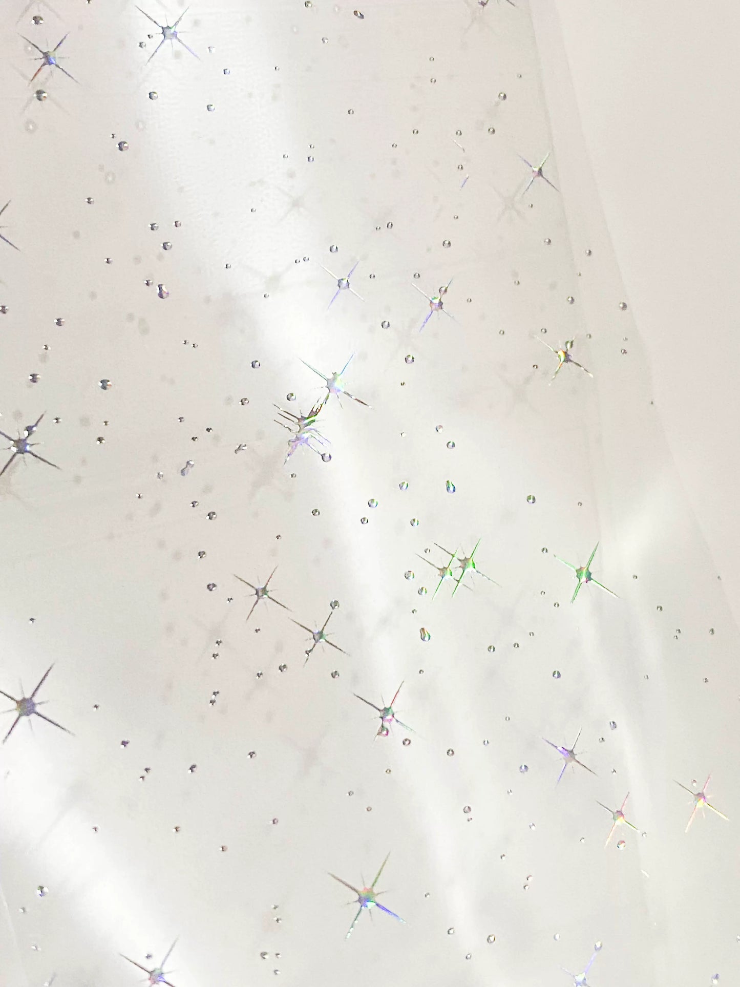 0383-UntilYou Studio-6x83cm Holographic Silver PET Tape