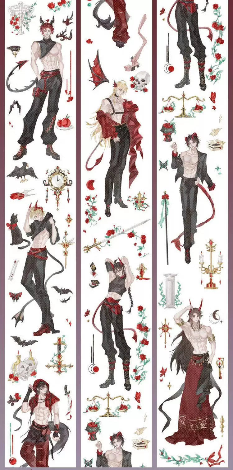 1239-6x100cm Shell Luster PET Tape