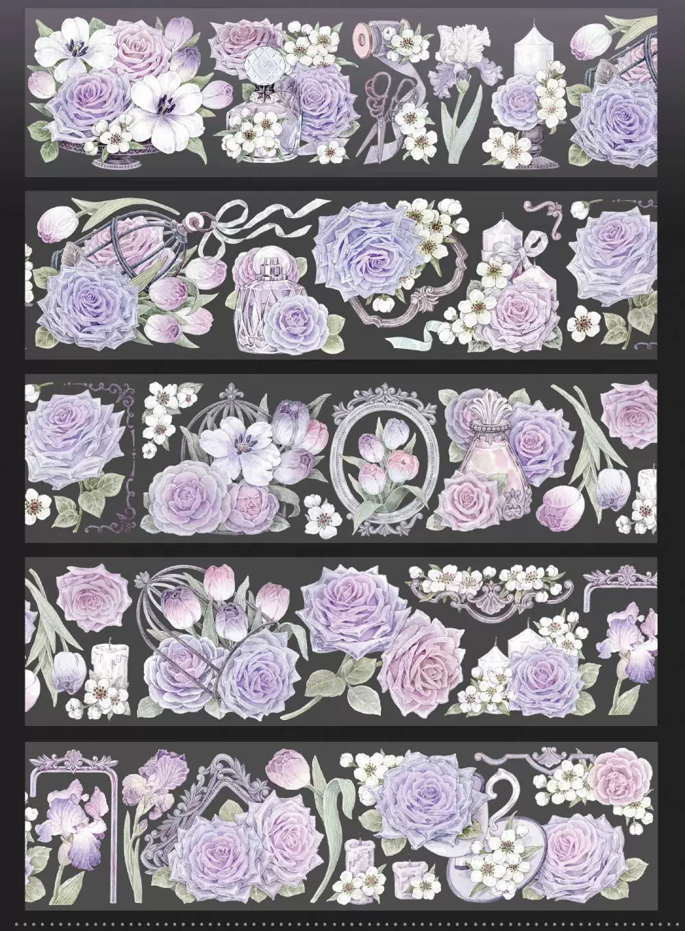 1029-HASISO Studio-6x100cm Shell Luster PET Tape