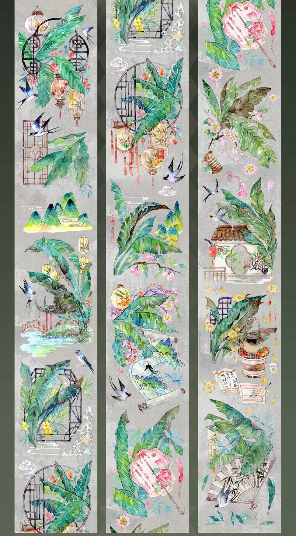 0888-FUGUI LEE Studio-6x100cm Shell Luster PET Tape