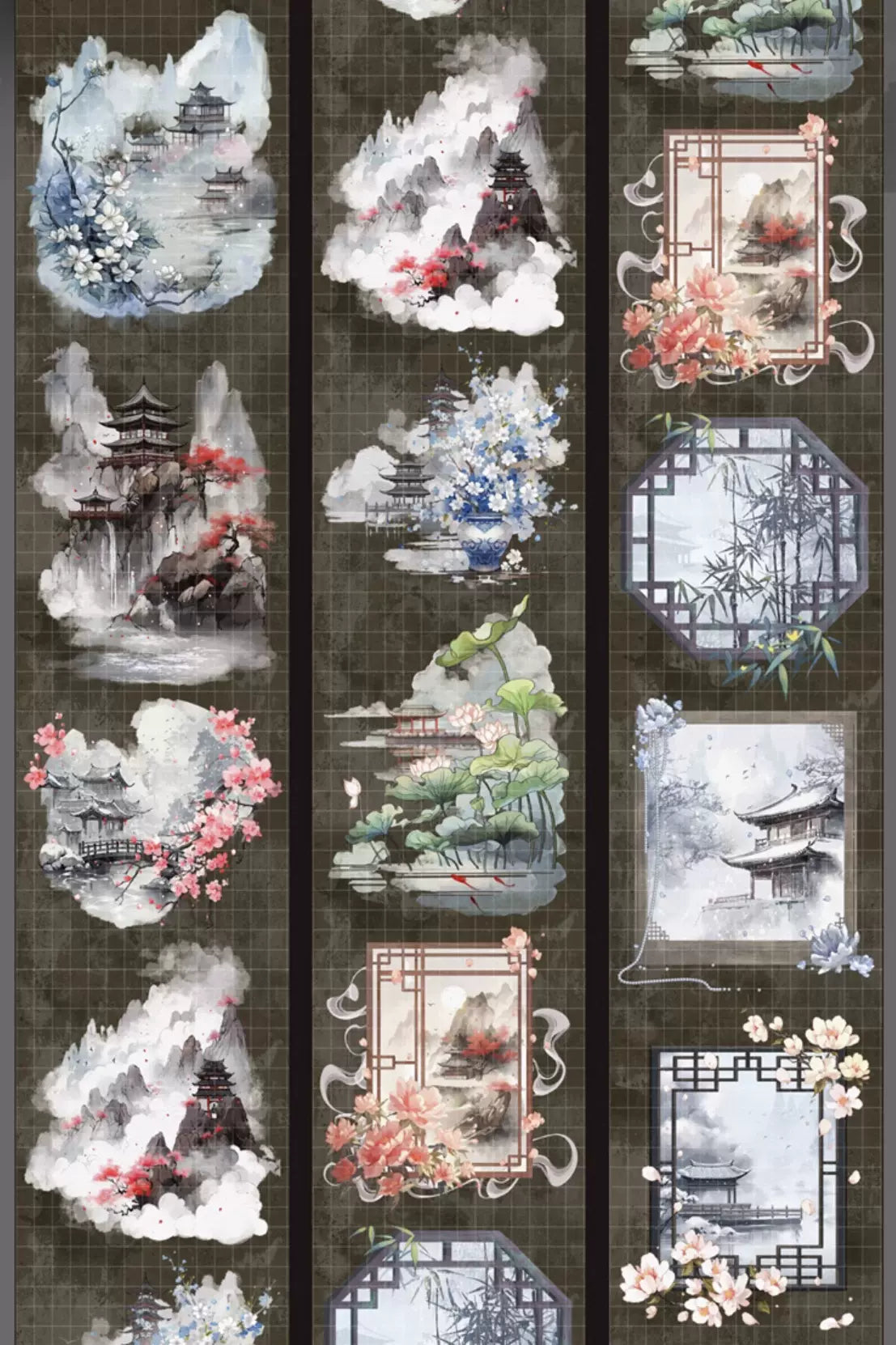 0262-FUGUI LEE Studio-8x90cm Shell Luster PET Tape