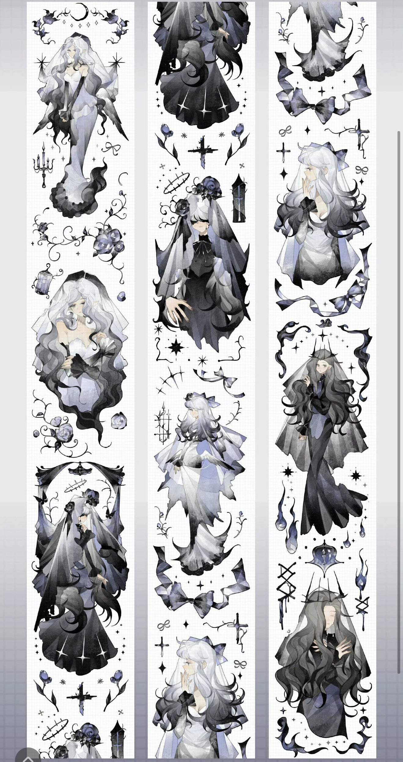 2739-PURE BOYFRIEND Studio-6x100cm Shell Luster PET Tape