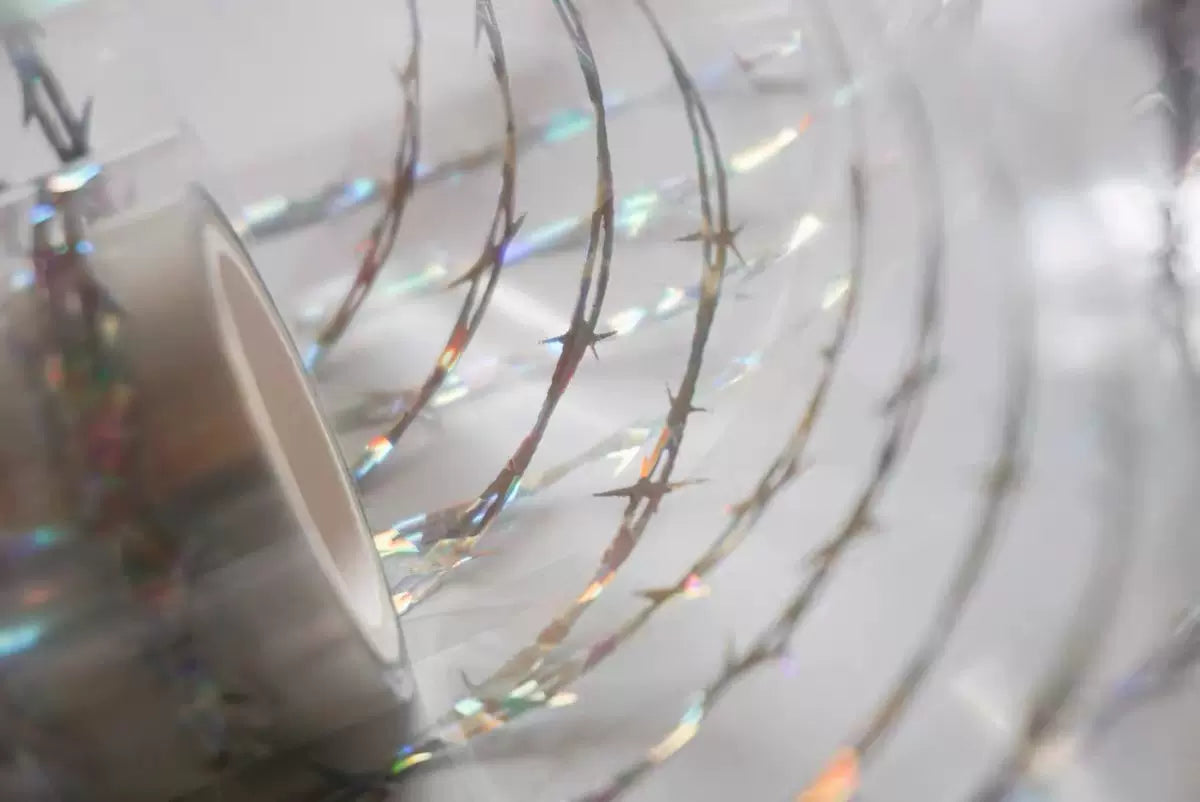 1799-UntilYou Studio-6x100cm Silver Shell Luster PET Tape