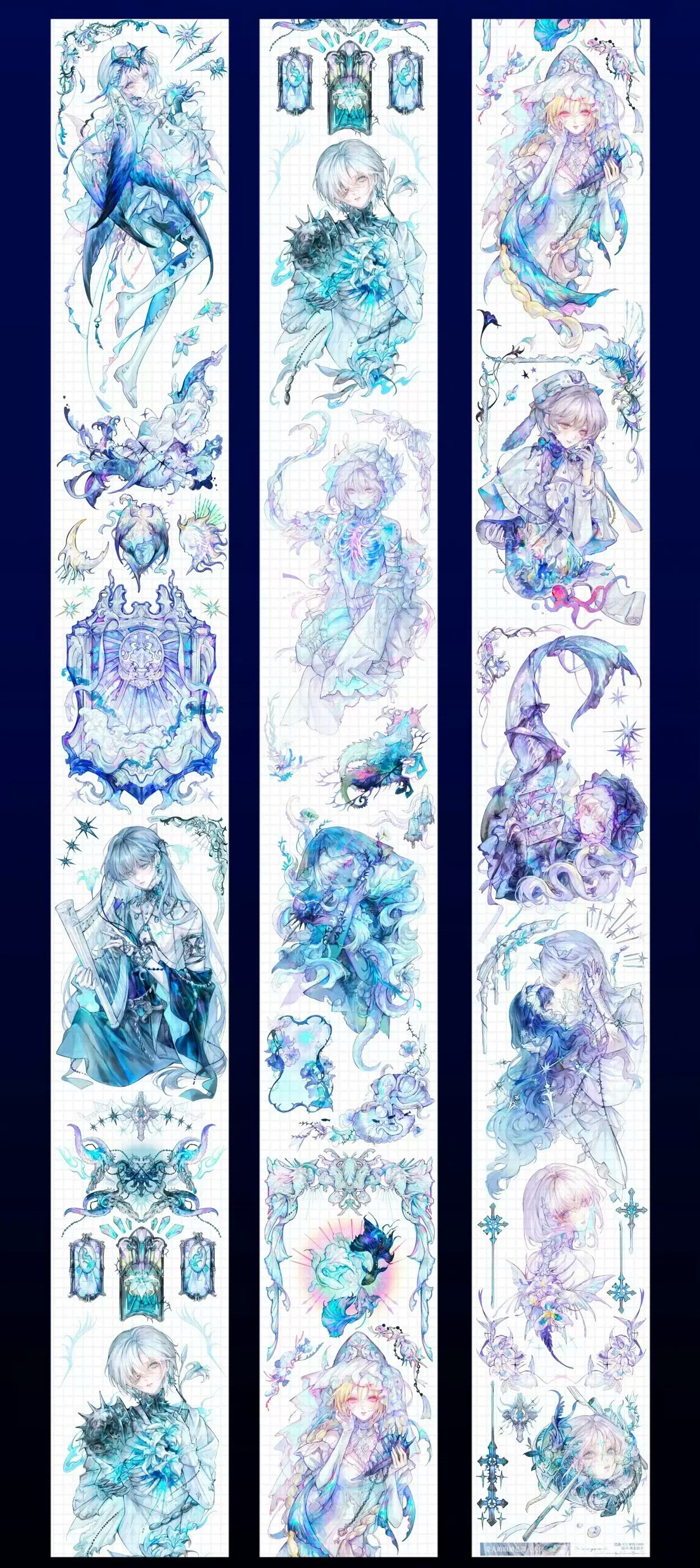 1369-xx studio-8x166.7cm Shell Luster PET Tape