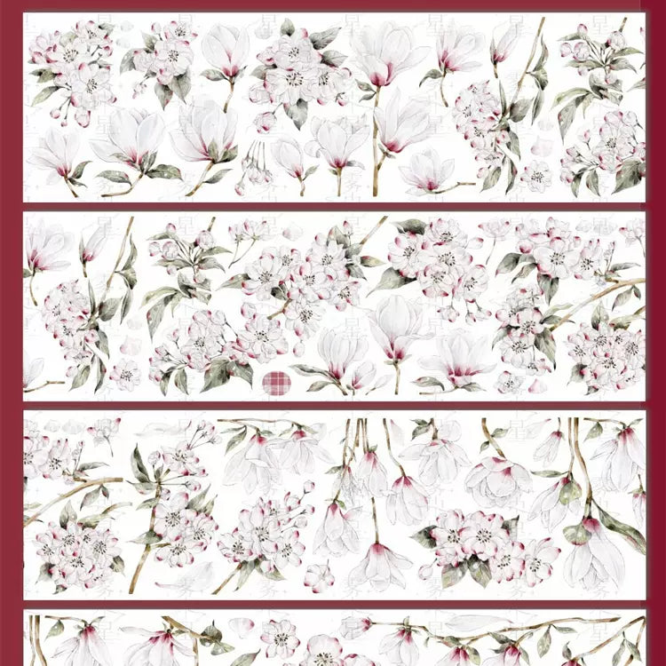 0122-MIST WITH STAR Studio-6x100cm Shell Luster PET Tape