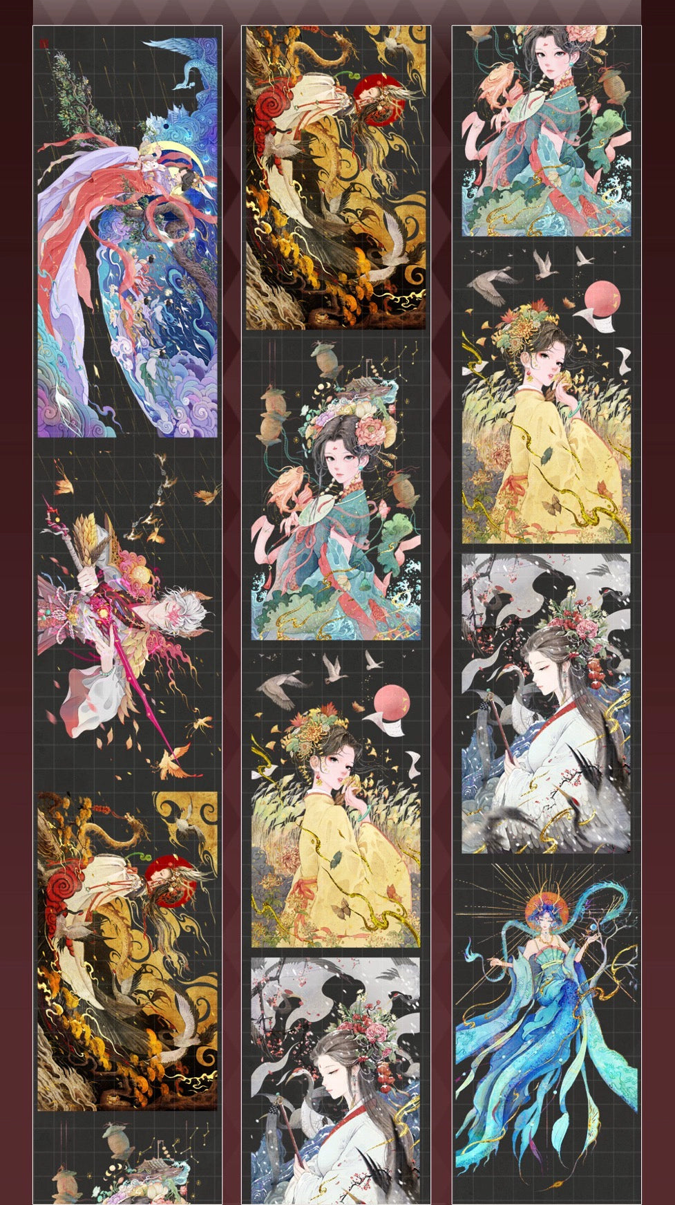 2547-FUGUI LEE Studio-8x100cm Shell Luster PET Tape