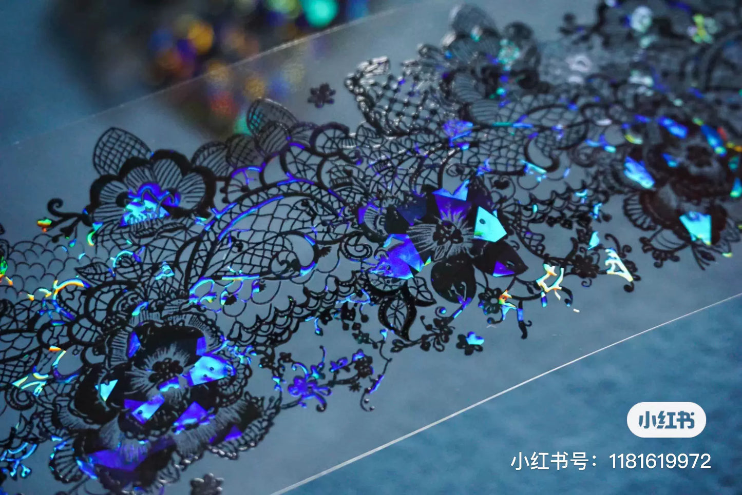 0432-UntilYou Studio-Lace Shell Luster PET Tape