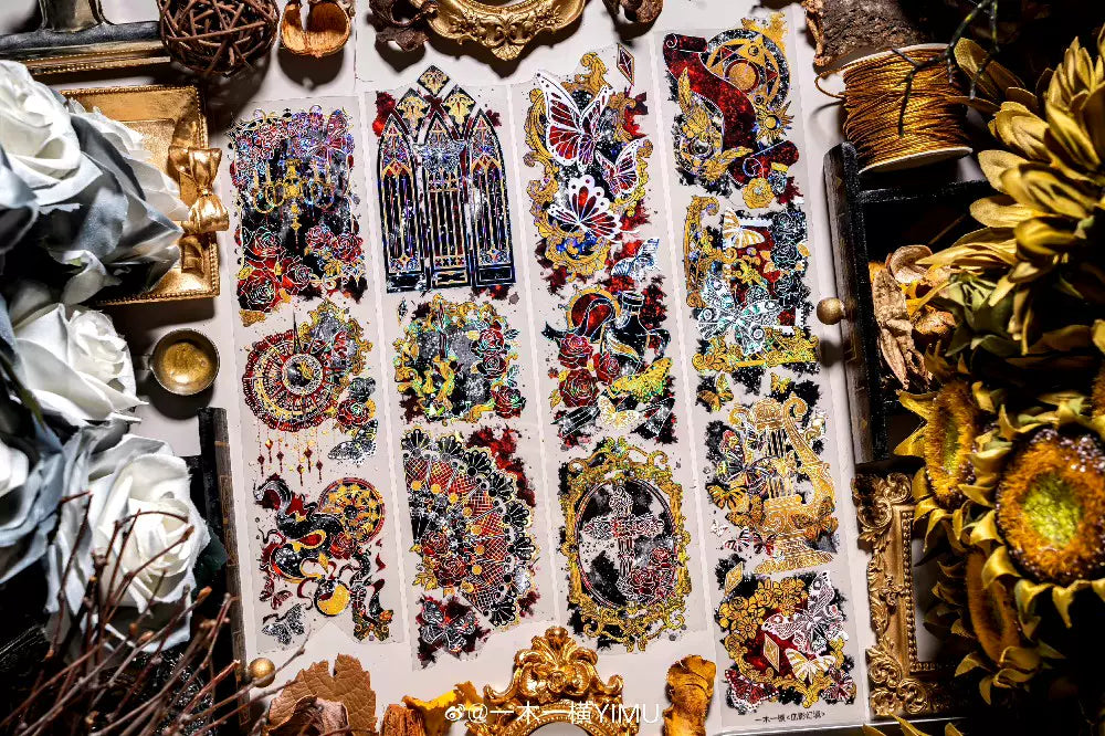 0638-YI MU YI HENG Studio-6x100cm Shell Luster PET Tape