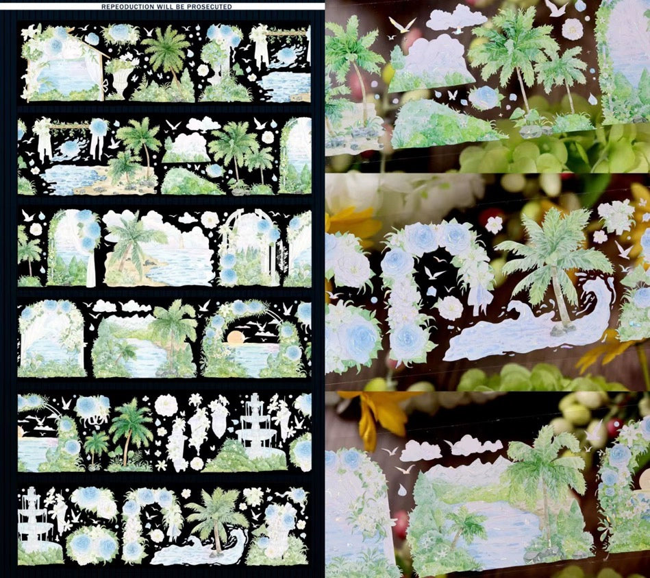 2652-JUST Studio-7x116.7cm Shell Luster PET Tape