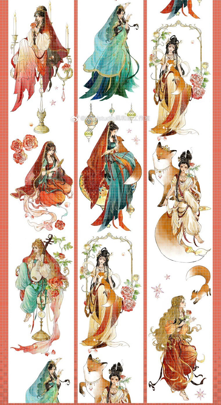 2138 - 7x100cm Shell Luster PET Tape