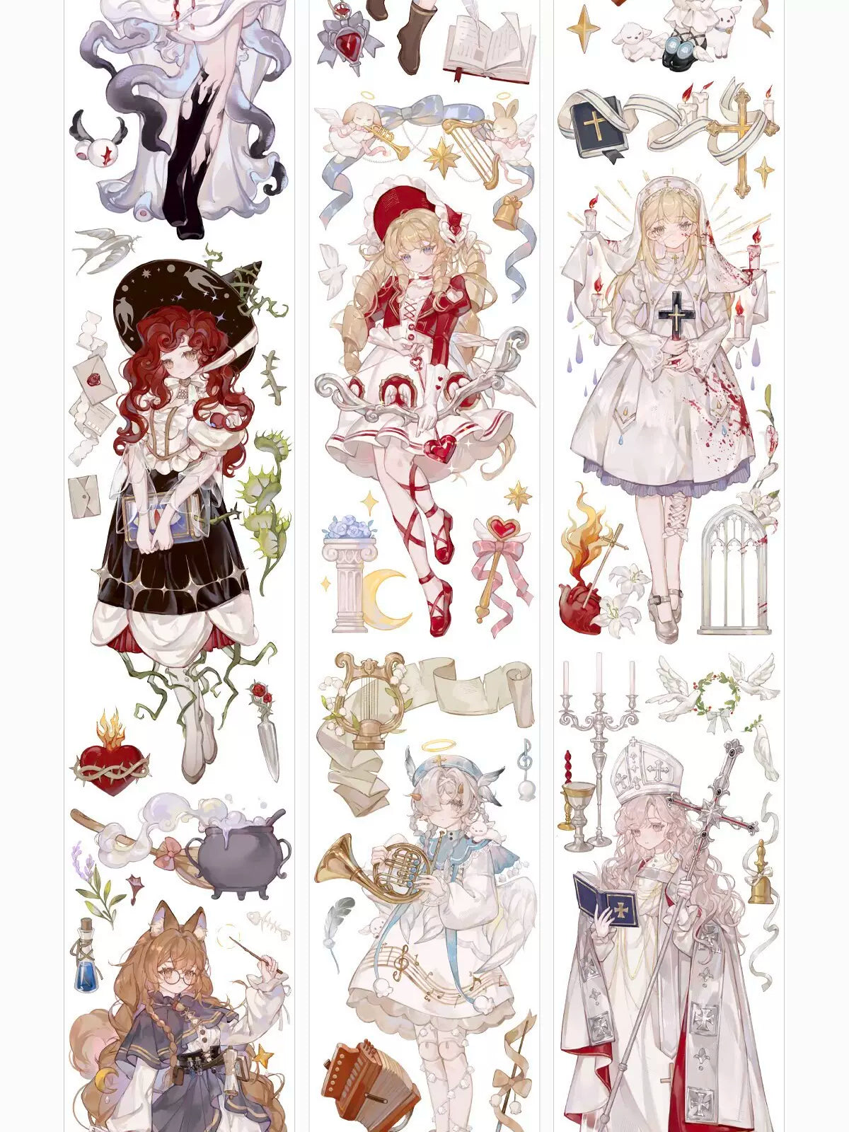 1013-MENU Studio-6x100cm Shell Luster PET Tape