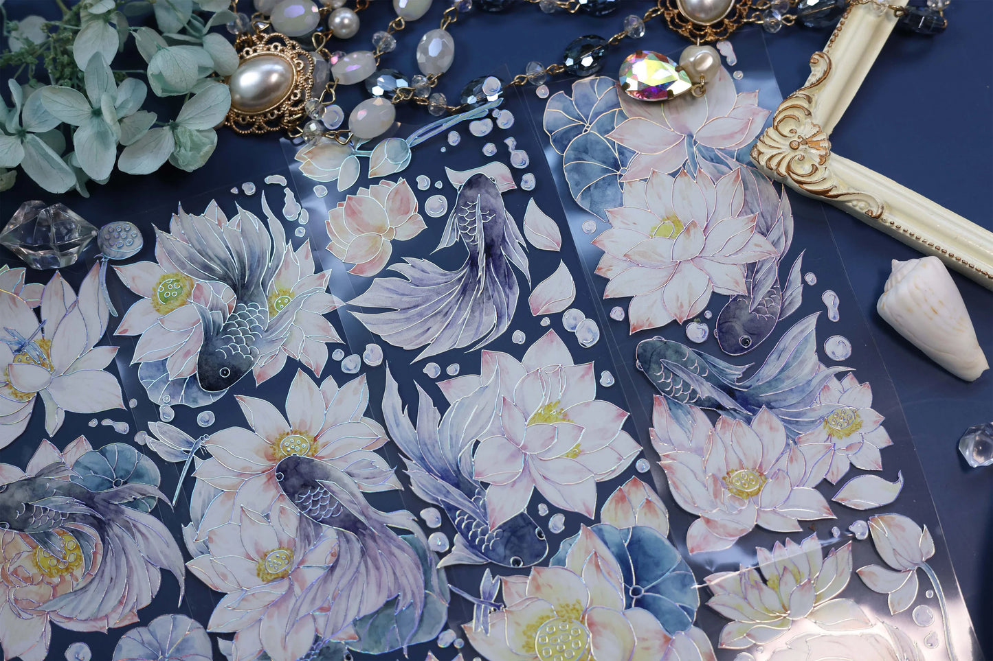 3397-Sleepless Champion Studio-6x100cm Holographic Silver PET Tape