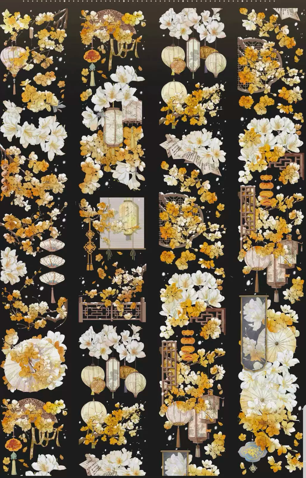 0108-HASISO Studio-5.5x100cm Shell Luster PET Tape