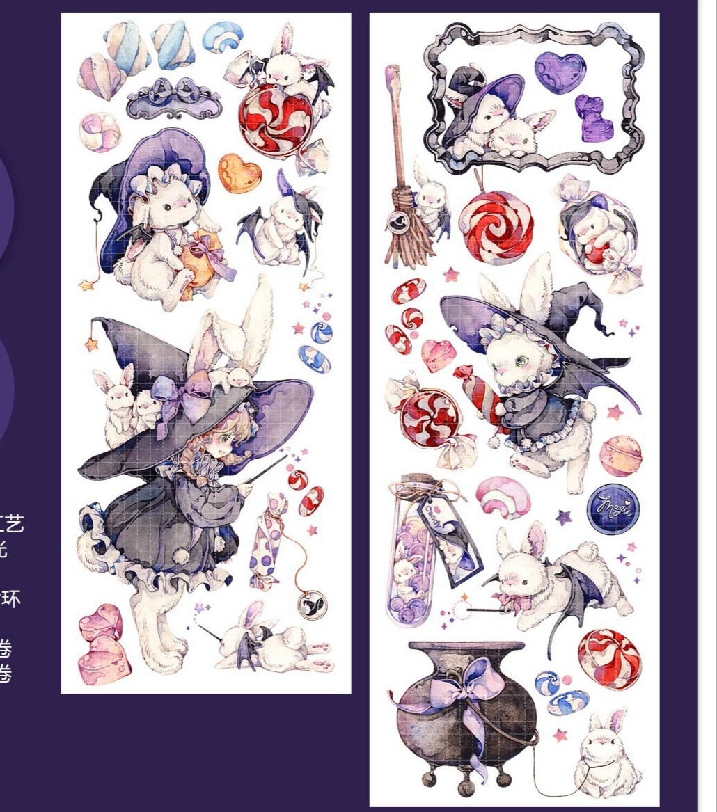 1532-Mrs Lion-6x30cm Shell Luster PET Tape