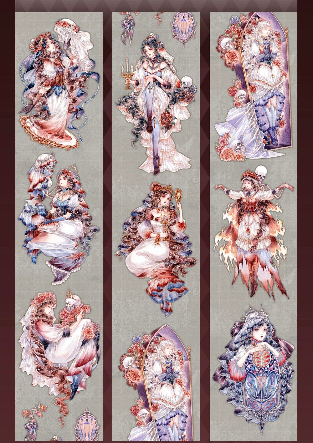 2548-FUGUI LEE Studio-7x92cm Shell Luster PET Tape