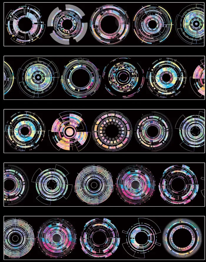 0003-XIN DONG FA ZE Studio-6x100cm Shell Luster PET Tape