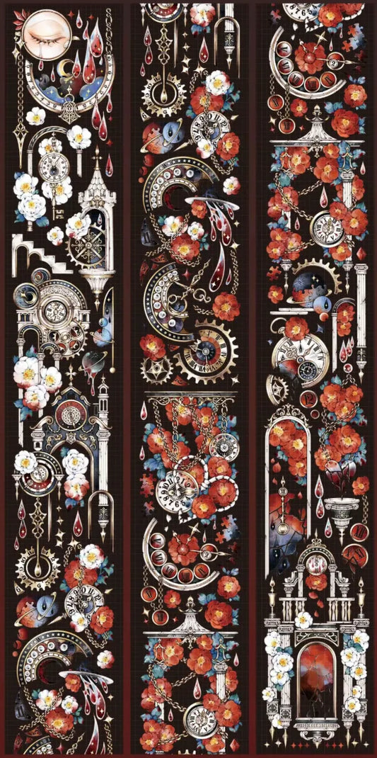 0027-0-7x100cm Shell Luster PET Tape