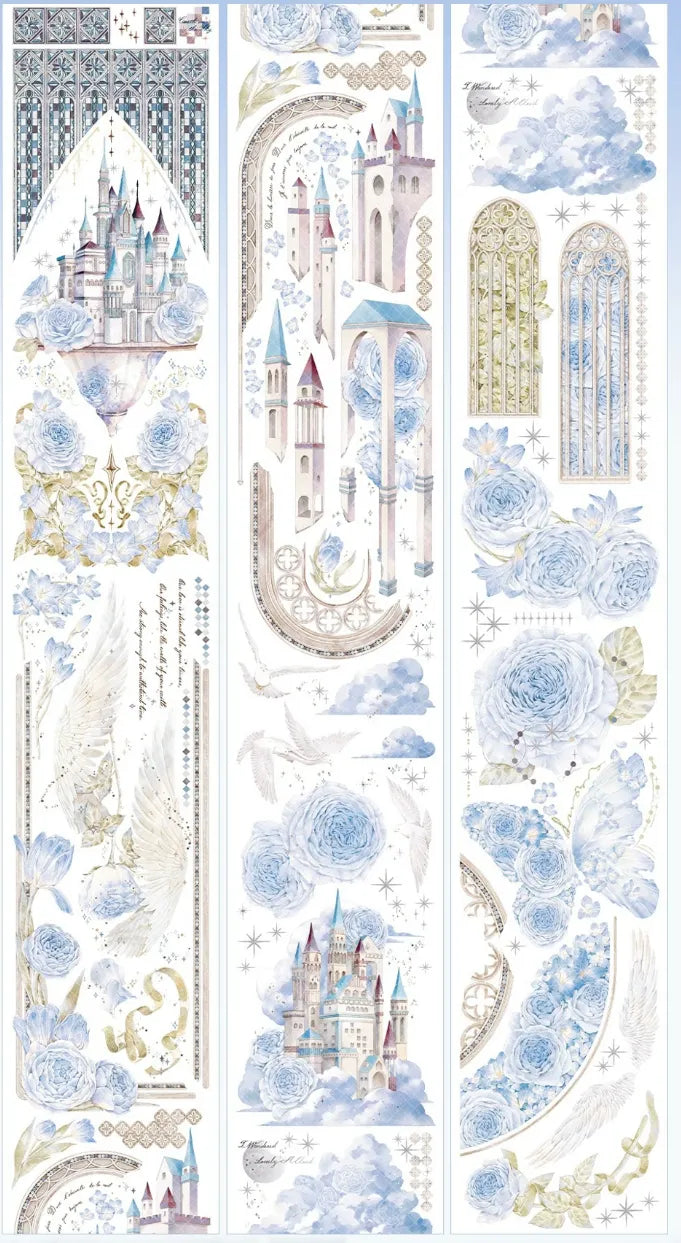 0123-Glacier Museum Studio-6.5x100cm Shell Luster PET Tape