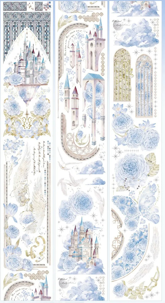 0123-Glacier Museum Studio-6.5x100cm Shell Luster PET Tape