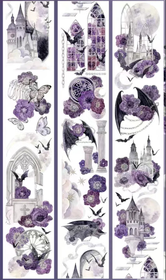 1292-HEDGEHOG Studio-6.5x100cm Shell Luster PET Tape