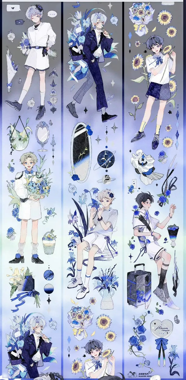 1326-6x100cm Shell Luster PET Tape