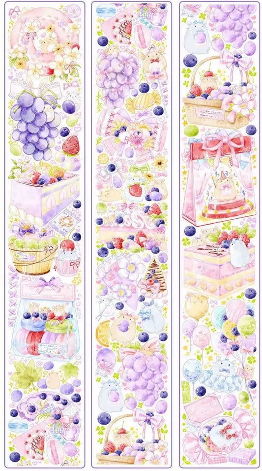 1336-Gui Ling Studio-6.5x100cm Shell Luster PET Tape