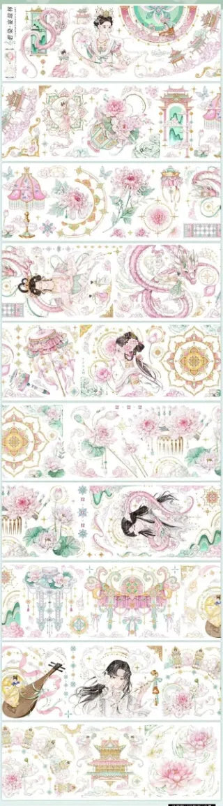 1407-8x200cm Shell Luster PET Tape