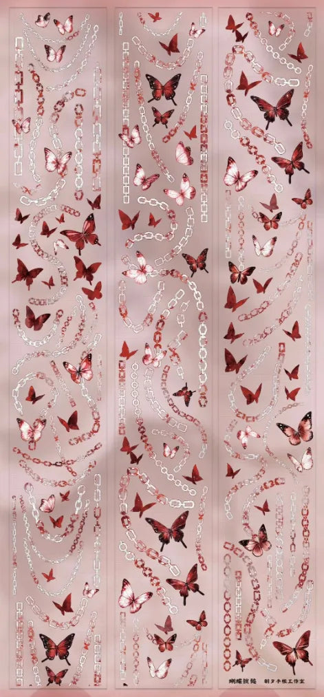 1594-6x100cm Shell Luster PET Tape