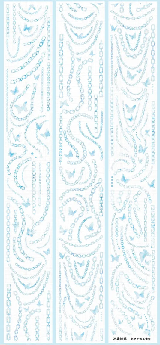 1595-ZHAOXI Studio-6x100cm Shell Luster PET Tape