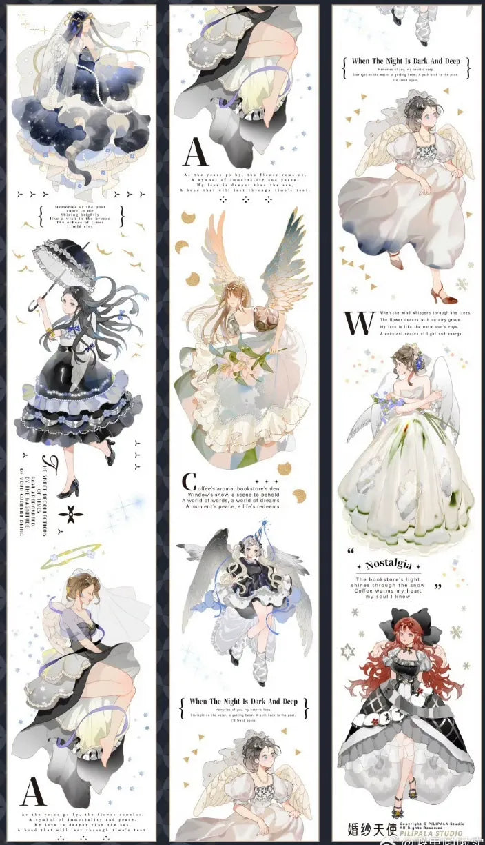 1654-6x100cm Shell Luster PET Tape