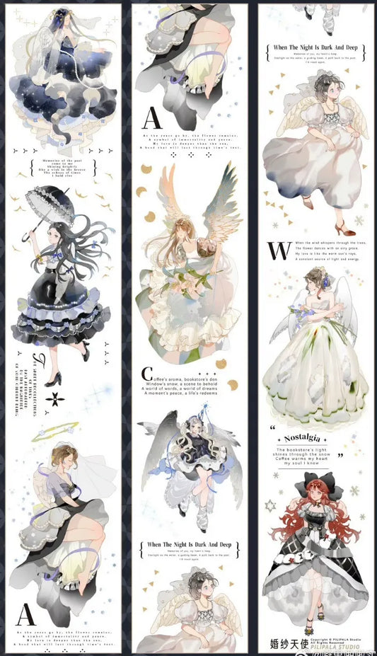 1654-6x100cm Shell Luster PET Tape