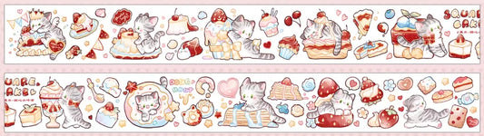 1713-Kabu Square Cakes Heavy Oil PET Tape