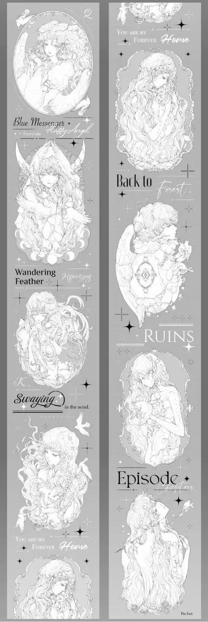 1831-PURE BOYFRIEND Studio-7x90cm Silver Shell Luster PET Tape