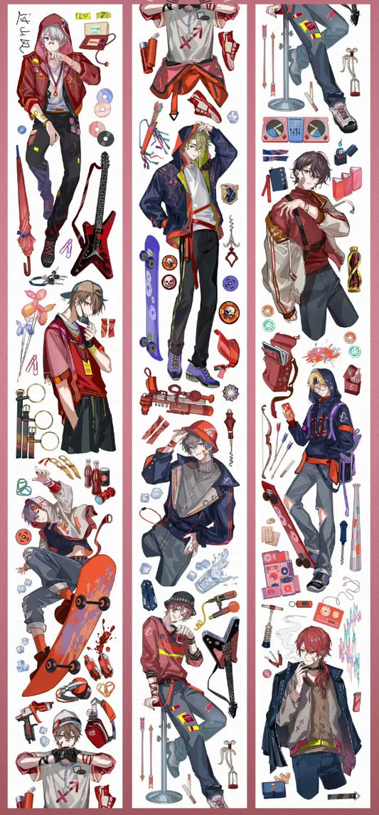 1840-PURE BOYFRIEND Studio-5x100cm Glossy PET Tape