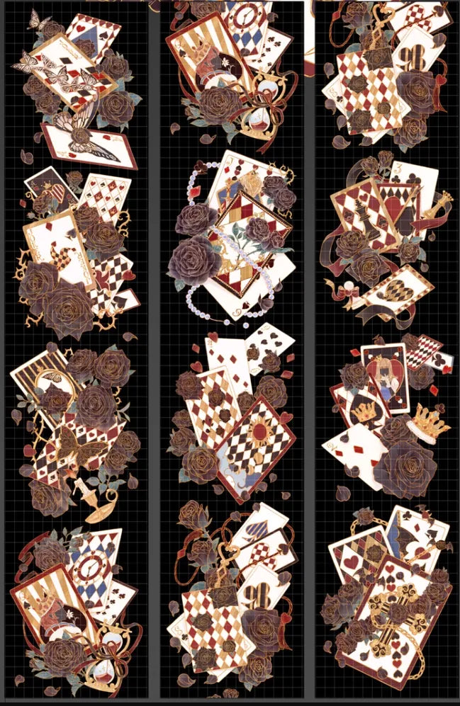 1970-FUGUI LEE Studio-8x100cm Gold Shell Luster PET Tape