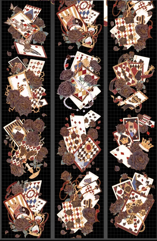 1970-FUGUI LEE Studio-8x100cm Gold Shell Luster PET Tape