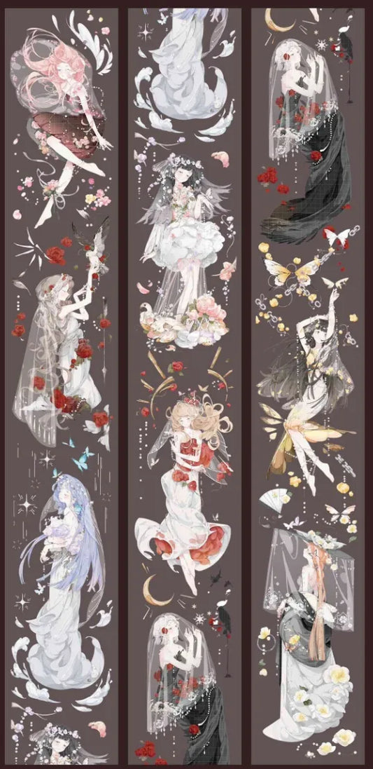 2236-Shine Studio-5.5x100cm Shell Luster PET Tape