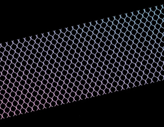 2243-6x100cm Holographic Silver PET Tape