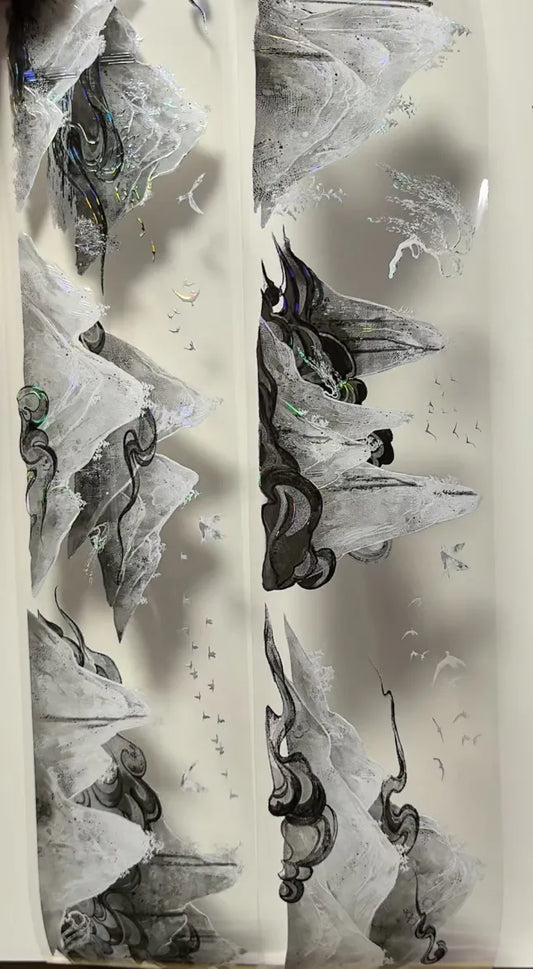 2350-FUGUI LEE Studio-6x100cm Shell Luster PET Tape