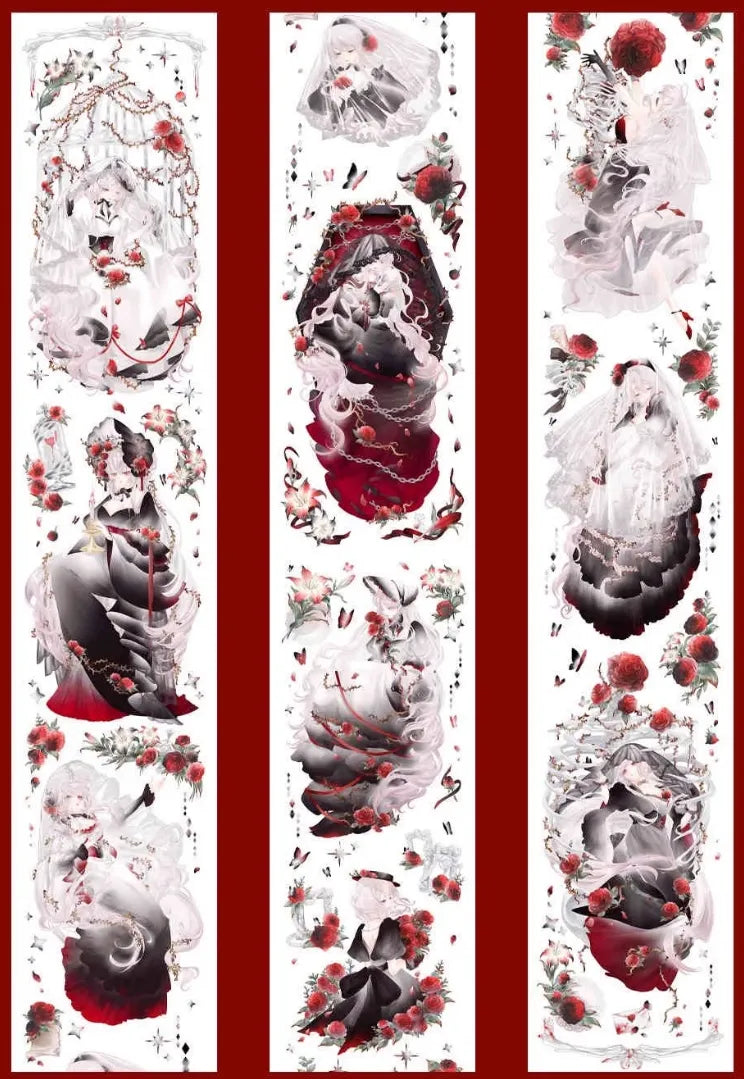 2472-6.5x100cm Shell Luster PET Tape