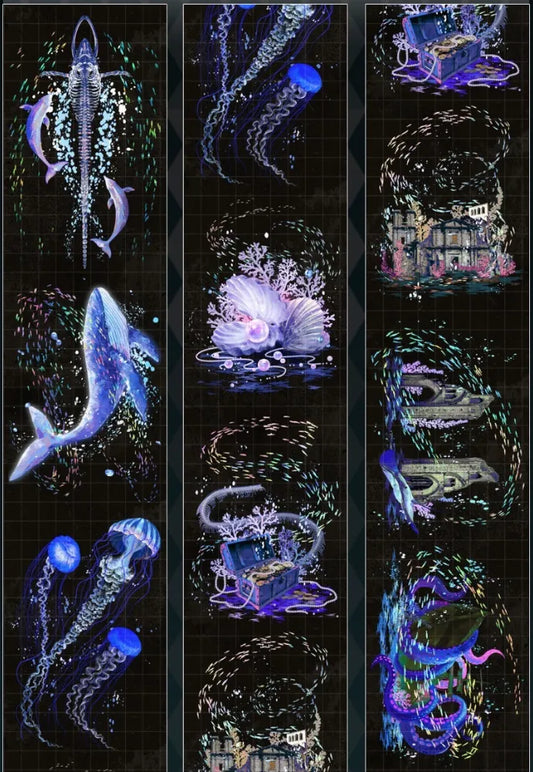 2538-FUGUI LEE Studio-8x91cm Shell Luster PET Tape