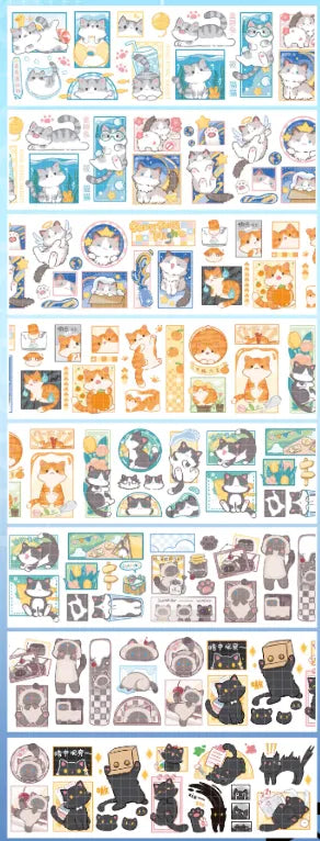2850-King Kong Rabbit Studio-Shell Luster PET Tape