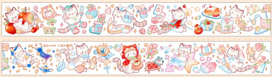 2961-Realheart Studio-Loop-3.5x55cm Shell Luster PET Tape