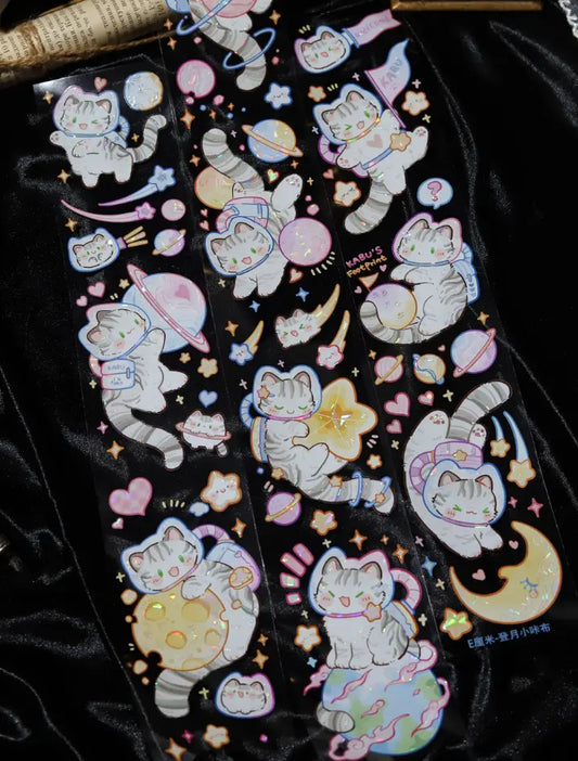 2991-Realheart Studio-6x100cm Shell Luster PET Tape